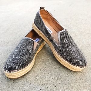 Steve Madden- Sparkle Espadrilles